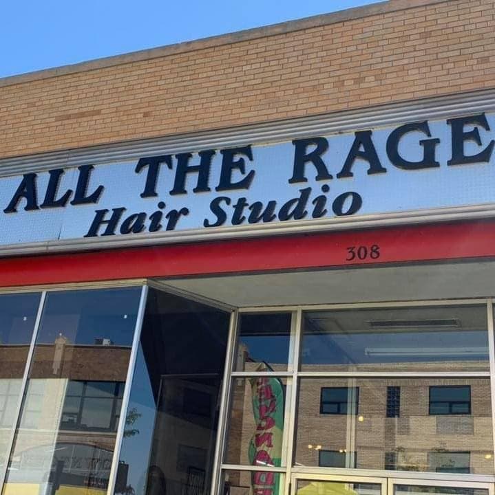 All The Rage Hair Studio Store Front
